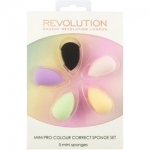 Фото Makeup Revolution Mini Pro Colour Correct Sponge Set - Набор цветных корректириующих спонжей