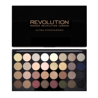 Makeup Revolution Ultra 32 Shade Eyeshadow Palette Flawless - Палетка теней 32 оттенка, 20 г