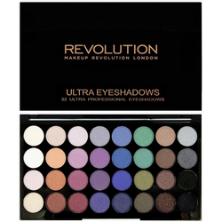 Фото Makeup Revolution Ultra 32 Shade Eyeshadow Palette Mermaids Forever - Палетка теней