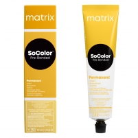 Фото Matrix - Перманентный краситель SoColor Pre-Bonded коллекция ярких насыщенных оттенков, 6MR темный блондин мокка красный - 6.86, 90 мл