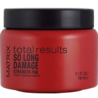 Matrix Total Results So Long Damage Strength Pak Intensive Treatment - Маска-уход для интенсивного восстановления волос, 150 мл