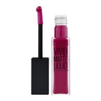

Maybelline Color Sensational Vivid Matte - Жидкая матовая помада, тон 40 ягодная вспышка