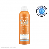 Фото Vichy - Детский спрей-вуаль анти-песок SPF50+ для лица и тела, 200 мл