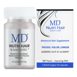 Фото MD Nutri Hair Supplements - Биологически активный комплекс для восстановления волос, 30 капсул