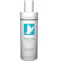 Medical Collagene 3D Expert Pure - Гель для лица очищающий, 250 мл фото Фото Medical Collagene 3D Expert Pure - Гель для лица очищающий, 250 мл