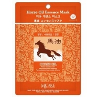 

Mijin Horse Oil Essence Mask - Маска тканевая с конским жиром, 23 г