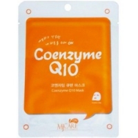 

Mijin MJ Care Coenzyme Q10 Mask - Маска тканевая с коэнзимом, 22 г