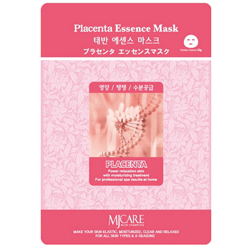 Фото Mijin Placenta Essence Mask - Маска тканевая с плацентой, 23 г