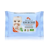 Mommy Care - Натуральные детские влажные салфетки для лица и носиков, 24 шт - фото 1