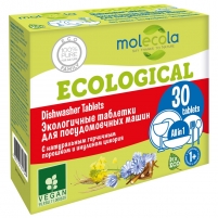 Фото Экологичные таблетки для посудомоечной машины, 30 шт