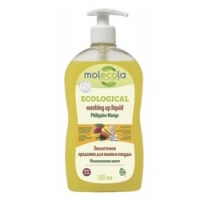 Molecola - Средство для мытья посуды, Филиппинское манго, 500 мл molecola средство для мытья овощей и фруктов экологичное 500 мл