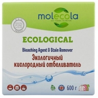 Molecola - Кислородный отбеливатель экологичный, 600 г molecola экологичный стиральный порошок для белого белья и одежды 1200