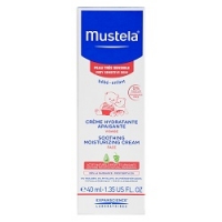 Mustela Bebe - Увлажняющий успокаивающий крем для лица, 40 мл