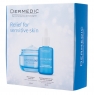 Dermedic - Подарочный набор для увлажнения кожи лица Hialuro: сыворотка 30 г + крем-гель 50 г
