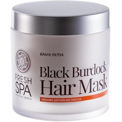 Фото Natura Siberica Frech Spa Bania Detox - Маска для волос, Черная репейная, 400 мл