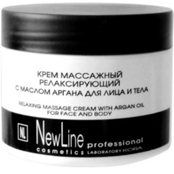 Фото New Line - Крем массажный маслом арганы, 300 мл.