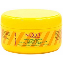 Фото Nexxt Professional Mask With Macadamia & Olive Oil - Маска с маслом макадамии и маслом оливы, 200 мл
