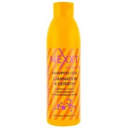 Фото Nexxt Professional Silk Lamination and Keratin Shampoo - Шампунь шёлк-ламинирование и кератирование волос, 1000 мл