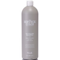 Nook Service Сolor No Yellow Shampoo - Шампунь-корректор для обесцвеченных волос, 1000 мл