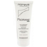 Noreva psoriane soothing moisturizing fluid - Молочко успокаивающее увлажняющее, 200 мл солнцезащитное средство noreva exfoliac matifying suncare fluid 40 мл