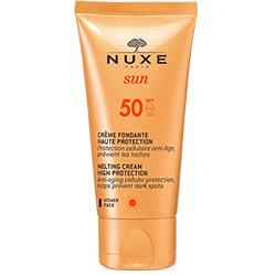 Фото Nuxe Sun Creme Fondante Visage Spf 50 - Крем для лица с высокой степенью защиты, 50 мл.