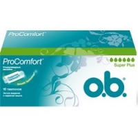 o.b. ProComfort Super Plus - Тампоны женские гигиенические, 16 шт