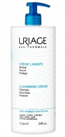 Uriage - Очищающий пенящийся крем, флакон-помпа, 1 л чистящее средство универсальное sanita ультра блеск крем 600 г
