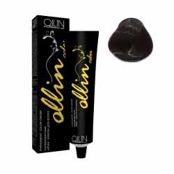 Фото Ollin Color - Перманентная крем-краска для волос 2/22 черный фиолетовый 60 мл