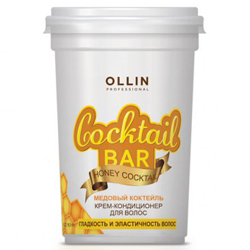 Фото Ollin Professional Cocktail Bar - Крем-кондиционер для волос, Медовый коктель, 500 мл