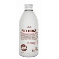 Ollin Professional Full Force Intensive Restoring Shampoo With Coconut Oil - Интенсивный восстанавливающий шампунь с маслом кокоса, 300 мл. интенсивный восстанавливающий шампунь с маслом кокоса ollin full force 725799 750 мл