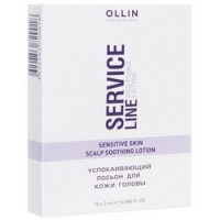 Ollin Professional Service Line Soothing Lotion For Head Skin - Успокаивающий лосьон для кожи головы, 12х2 мл от Professionhair