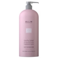 Ollin Silk Touch Conditioner For Colored Hair - Бальзам для окрашенных волос, Стабилизатор цвета, 1000 мл