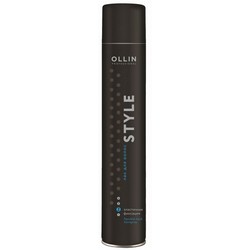 Фото Ollin Style Flexible Hold Hairspray - Лак для волос эластичной фиксации, 400 мл