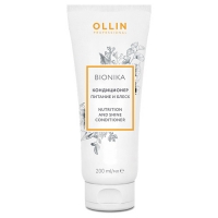Ollin Professional - Кондиционер «Питание и блеск», 200 мл кондиционер маска для волос herbal питание 750мл