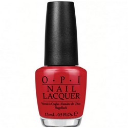 Фото OPI Classic Red Hot Rio - Лак для ногтей, 15 мл