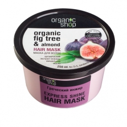 Фото Organic shop - Маска для волос греческий инжир 250 мл
