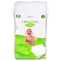 Фото Organyc - Детские ватные подушечки из органического хлопка, 60 шт.
