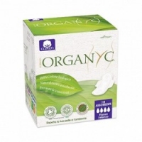 

Organyc - Прокладки с крылышками Ночные, ультратонкие, 10 шт