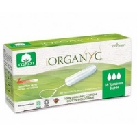 

Organyc - Тампоны Супер, без аппликатора, 16 шт