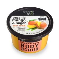 Organic Shop - Скраб для тела &quot;Кенийский манго&quot;, 250 мл