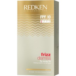 Фото Redken Frizz Dismiss Fly-away Fix FPF 10 - Салфетки против пушистости для всех типов волос, 50 шт