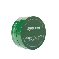 

Ayoume Green Tea Aloe Eye Patch - Патчи для глаз от отечности с экстрактом зеленого чая и алоэ, 60х1,4 г