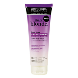 Фото John Frieda Sheer Blonde - Кондиционер для восстановления и поддержания оттенка осветленных волос с UV фильтром 250 мл