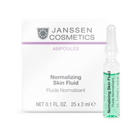 Janssen Cosmetics Ampoules Normalizing Fluid - Нормализующий концентрат для ухода за жирной кожей 3 x 2 мл - фото 1