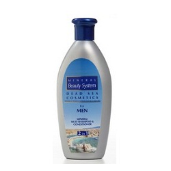 Фото Mineral Beauty System Mineral mud Shampoo & Conditioner 2 in 1 - Шампунь и кондиционер на основе грязей Мертвого моря 2 в 1 для мужчин 300 мл