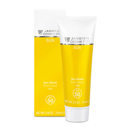 Фото Janssen Cosmetics Sun Shield SPF 50 - Эмульсия для лица и тела с максимальной защитой SPF 50 75 мл