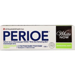Фото Perioe White Now Refreshing Mint - Паста зубная отбеливающая с освежающей мятой, 100 г
