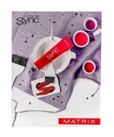 Matrix Color Sync - Крем-краска без аммиака 1A иссиня-черный пепельный, 90 мл от Professionhair