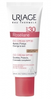 Uriage Roseliane CC Cream - СС Крем SPF 30, 40 мл защитный крем spf30 zinclear spf30