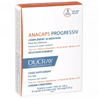 Фото Ducray Progressiv - Анакапс Биологически активная добавка к пище для волос и кожи головы, № 30